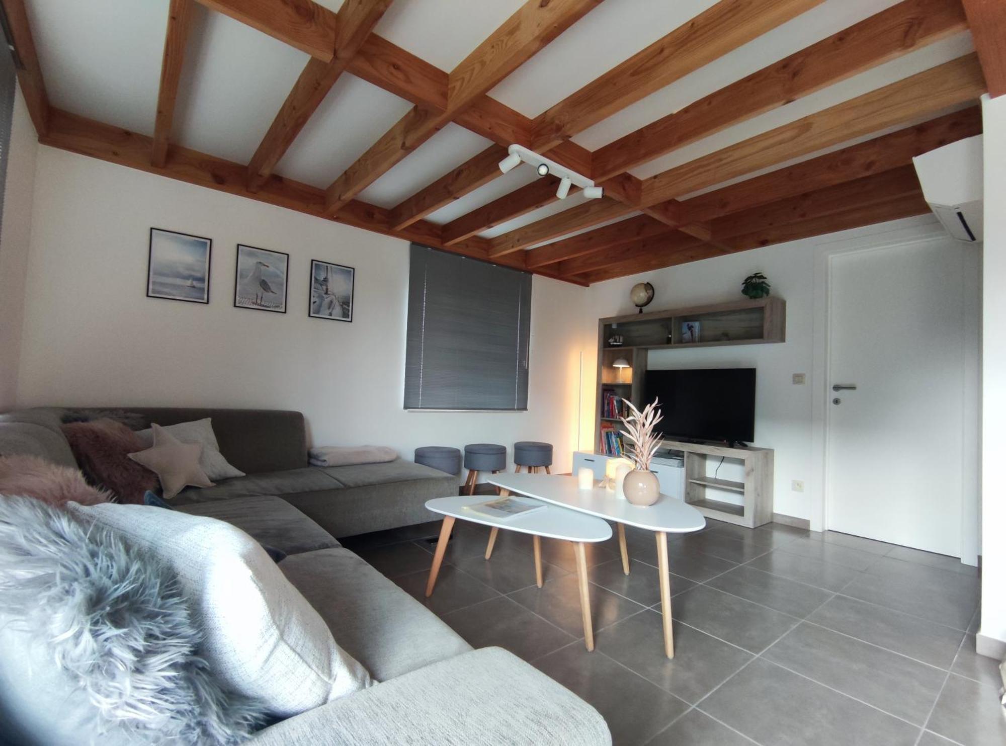 Vakantiewoning Polderhuis 10, Airco En Verwarming In Alle Kamers, Prive Parkeerplaats En Afgesloten Tuin Koksijde Exterior foto
